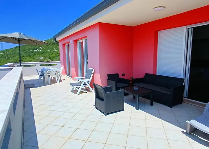 アパート Veliki Barbara S Jacuzzijem Za Dvoje- Crikvenica Rijeka *